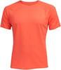 Cona Sports CN100 Rainbow Tech Tee - Neon Peach - XS