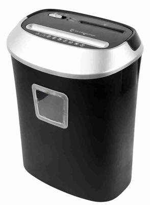 Activejet ASH-1201D papiervernietiger Reepversnippering 22 cm Zwart, Zilver