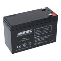 YANEC loodaccu 12v 7.5ah (6.3mm)