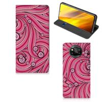 Xiaomi Poco X3 Pro | Poco X3 | Bookcase | Swirl Pink