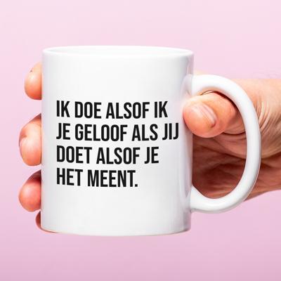 Mok Ik doe alsof ik je geloof