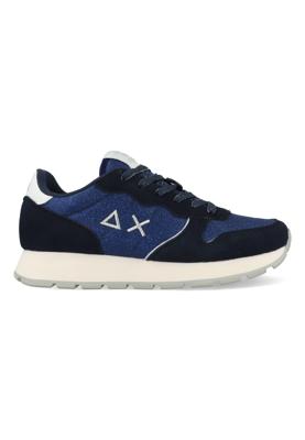 SUN68 Ally Glitter Textile Z34203_07 Blauw-36 maat 36