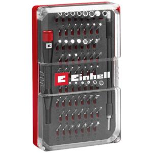 Einhell Präzisions- und Elektronik-Reparatur-Set 115030 Bitset 66-delig Kruiskop Phillips, Plat, T-profiel, Inbus Incl. bithouder en schroevendraaier