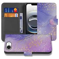 Hoesje voor iPhone 16e Watercolor Paars