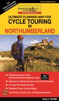 Fietskaart Cycle Touring Map of Northumberland | Northern Heritage Ser