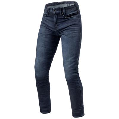 REV'IT! Carlin SK, Motorjeans heren, Donkerblauw lengte 30