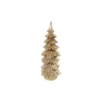 Ornament boom XL goud 16,5x14x36,5cm