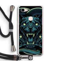 Cougar and Vipers: Pixel 3 XL Transparant Hoesje met koord
