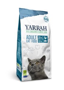 Yarrah bio kattenvoer adult met vis 2,4kg (LET OP THT 23-7-2023)
