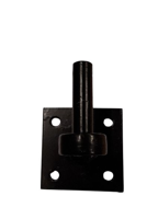 Waelbers Verstelb.duim 19mm plt10x10 zwart - 10 Stuk(s) - 818327.05