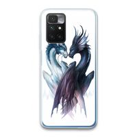 Yin Yang Dragons: Xiaomi Redmi 10 Transparant Hoesje