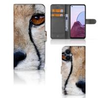 OPPO Reno 8 Lite | OnePlus Nord N20 | Telefoonhoesje | Met pasjeshouder | Cheetah