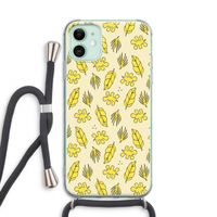 Herfst: iPhone 11 Transparant Hoesje met koord