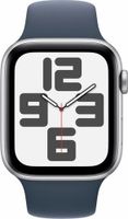 Apple Watch SE OLED 44 mm Digitaal 368 x 448 Pixels Touchscreen Zilver Wifi GPS - thumbnail