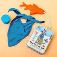 Stranddag kit voor honden