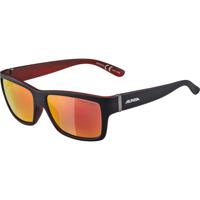 Olympic Sportswear Alpina sports bril kacey zwart/rood