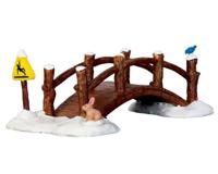 Split rail footbridge - Lemax