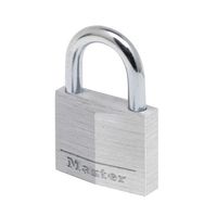 Masterlock 40mm - 21mm hardened steel shackle, 6mm diam. - double locking - 4-pin - 9140EURD - thumbnail