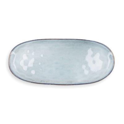 Serveerschaal Quid Boreal Blauw Keramisch 36 x 16 cm (2 Stuks) (Pack 2x)