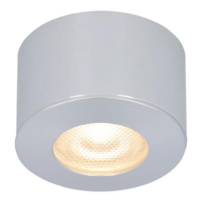 Navarra Mini LED Opbouwspot - 12 Volt 3 Watt 200 lumen - Dimbaar - Plat 21.5mm - 2700K warm wit - IP44 waterdicht - Aluminium