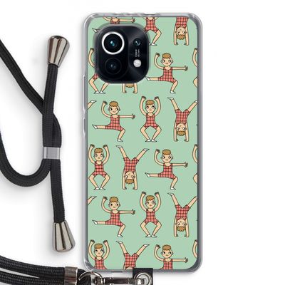 Gymboys: Xiaomi Mi 11 Transparant Hoesje met koord