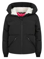 Moncler Enfant veste matelassée à logo appliqué - Noir