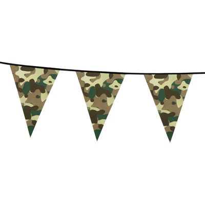 camouflage vlaggenlijn, 6 m