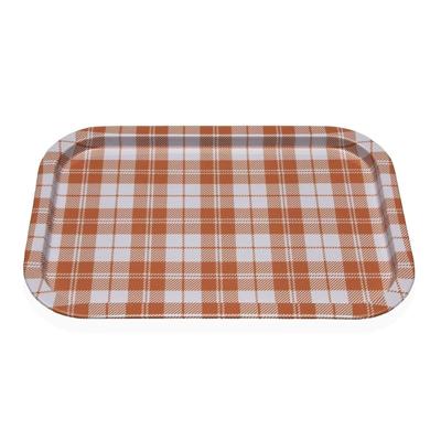 Dienblad Versa Vichy Geel 23 X 1,5 X 34 CM