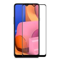 Voor Galaxy A20s ENKAY Hat-Prins 0.26 mm 9H 6D gebogen volledig scherm gehard glas film