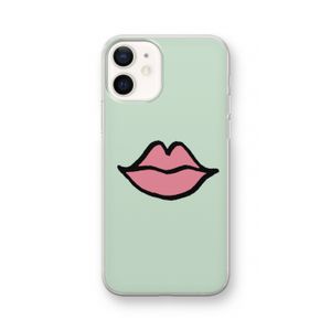 Kusje: iPhone 12 Transparant Hoesje