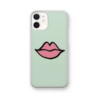 Kusje: iPhone 12 Transparant Hoesje