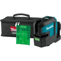 Makita SK105GDZ Kruislijn laser groen | Zonder accu's en lader, in doos met tas - SK105GDZ