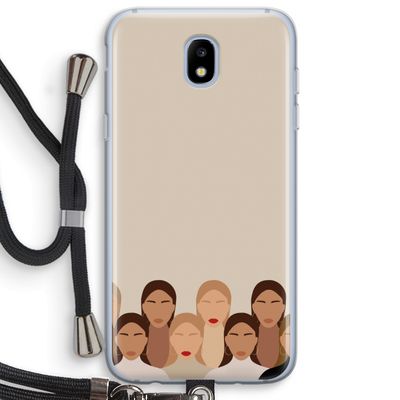 Girls girls girls: Samsung Galaxy J5 (2017) Transparant Hoesje met koord