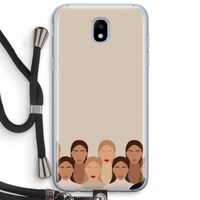 Girls girls girls: Samsung Galaxy J5 (2017) Transparant Hoesje met koord