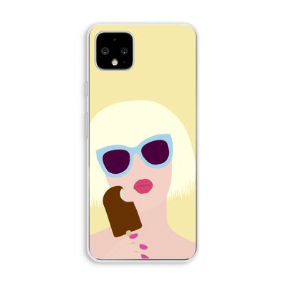 Ice cream: Pixel 4 XL Transparant Hoesje