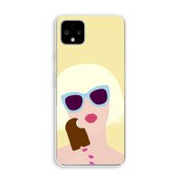 Ice cream: Pixel 4 XL Transparant Hoesje
