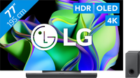 LG OLED77C34LA + Soundbar - thumbnail