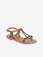 Leren kindersandalen Bappy LES TROPEZIENNES® PAR M. BELARBI bruin Leren kindersandalen Bappy LES TROPEZIENNES® PAR M. BELARBI bruin