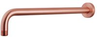 Saqu Universal douchearm 45cm geborsteld koper