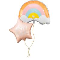 'Ballonnen tros Regenboog 'Happy Birthday'' kopen? | FOR YOU GIFTS