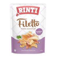 RINTI Filetto Chicken fillet with ham - natvoer voor honden - 100g