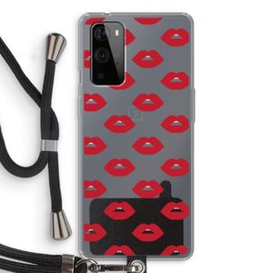 Lips: OnePlus 9 Pro Transparant Hoesje met koord
