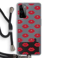 Lips: OnePlus 9 Pro Transparant Hoesje met koord