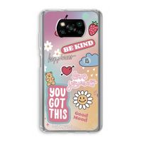 Positivity: Xiaomi Poco X3 Pro Transparant Hoesje