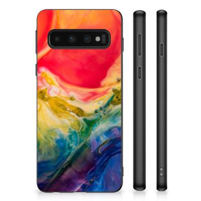 Case Samsung Galaxy S10 Watercolor Dark