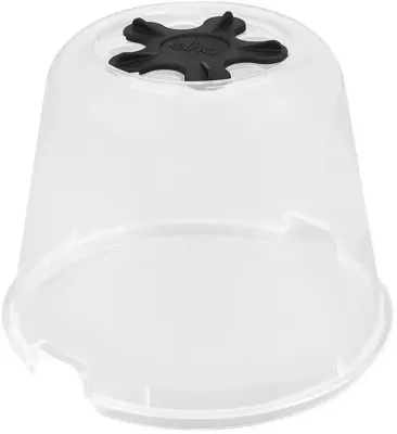 Elho green basics kweekhuis rond 17 cm transparant