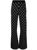 Sonia Rykiel pantalon à taille haute - Noir