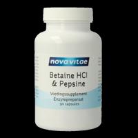Nova Vitae Betaine HCI met pepsine 90 Capsules