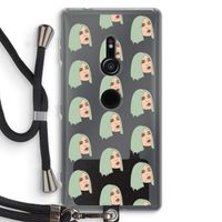 King Kylie: Sony Xperia XZ2 Transparant Hoesje met koord