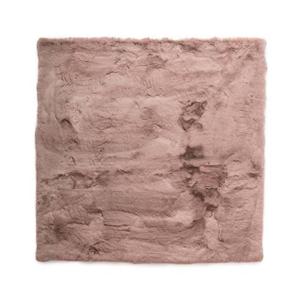 Tapeso Fluffy vloerkleed vierkant - Comfy Deluxe roze - 230x230 cm